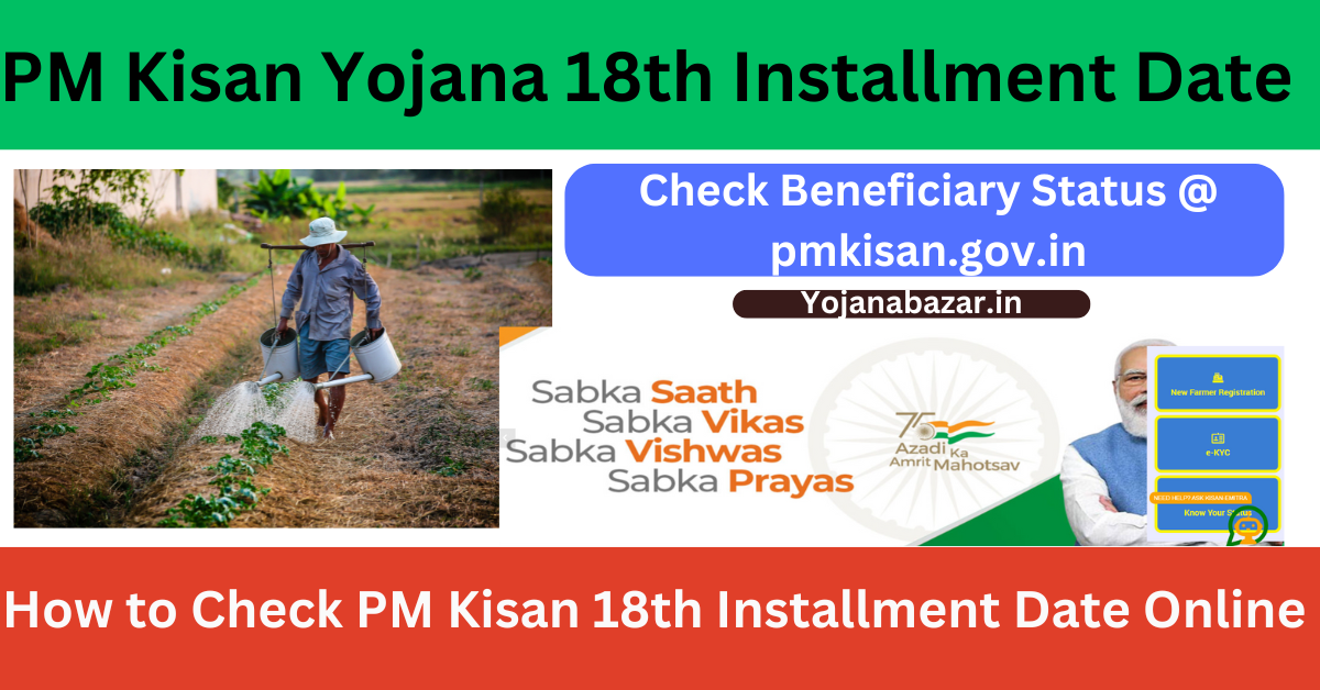 PM Kisan Yojana 18th Installment Date