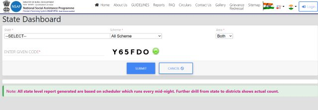 State Dashboard