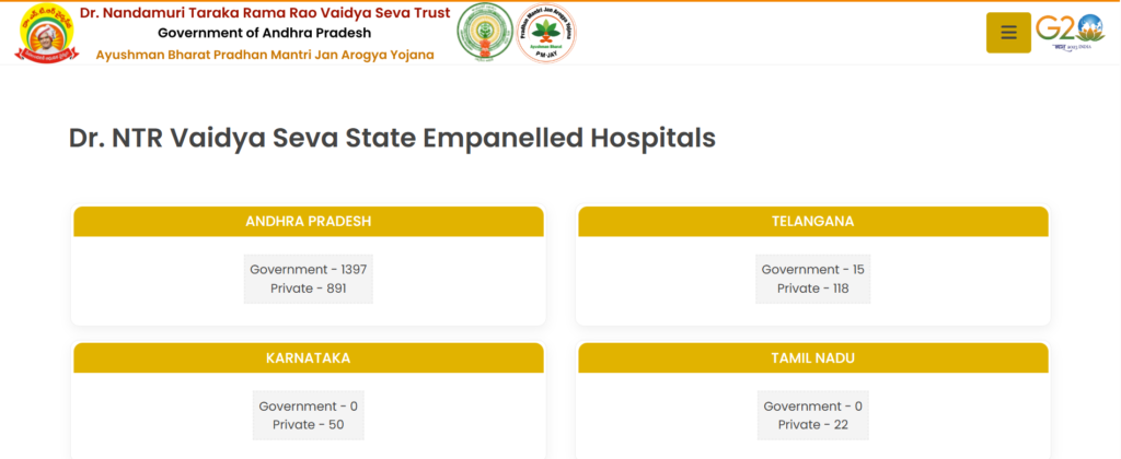Hospital search