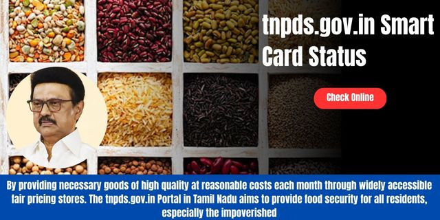 tnpds.gov.in Smart Card Status Check with Reference Number for 2025