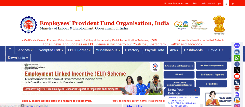 Employment Linked Incentive Scheme